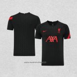 Camiseta de Entrenamiento Liverpool 2021-2022 Negro