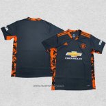 Tailandia Camiseta Manchester United Portero 2020-2021 Negro