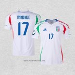 Camiseta Italia Jugador Immobile Segunda 2024-2025