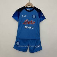 Camiseta Napoli Primera Nino 2022-2023
