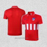 Camiseta Polo del Atletico Madrid 2020-2021 Rojo