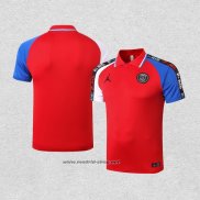 Camiseta Polo del Paris Saint-Germain 2020-2021 Rojo