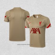 Camiseta de Entrenamiento Liverpool 2021-2022 Amarillo