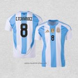 Camiseta Argentina Jugador E.Fernandez Primera 2024