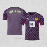 Camiseta Borussia Dortmund Portero 2023-2024 Purpura