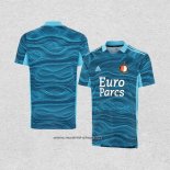 Camiseta Feyenoord Portero 2021-2022 Azul