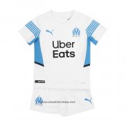 Camiseta Olympique Marsella Primera Nino 2021-2022