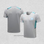 Camiseta de Entrenamiento Manchester City 2021-2022 Gris