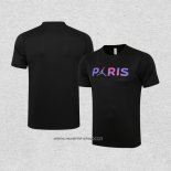Camiseta de Entrenamiento Paris Saint-Germain Jordan 2021-2022 Negro