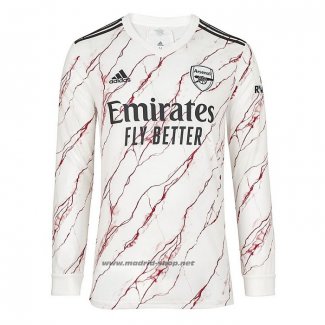 Camiseta Arsenal Segunda Manga Larga 2020-2021