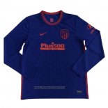 Camiseta Atletico Madrid Segunda Manga Larga 2020-2021