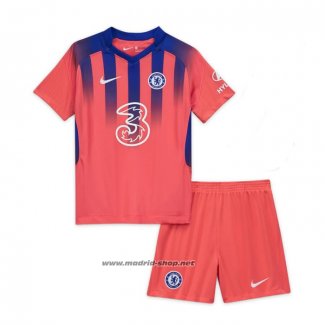Camiseta Chelsea Tercera Nino 2020-2021