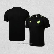 Camiseta Polo del Borussia Dortmund 2022-2023 Negro
