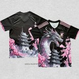 Tailandia Camiseta Japon Dragon 2024-2025 Negro y Rosa
