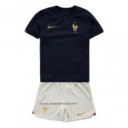 Camiseta Francia Primera Nino 2022