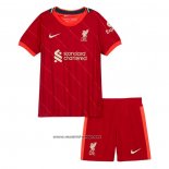 Camiseta Liverpool Primera Nino 2021-2022