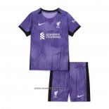 Camiseta Liverpool Tercera Nino 2023-2024