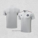 Camiseta Polo del Manchester City 2021-2022 Gris