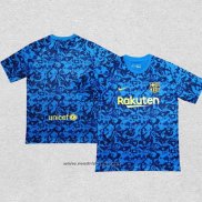 Camiseta de Entrenamiento Barcelona 2020-2021 Azul