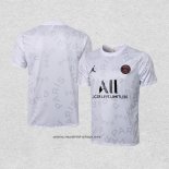 Camiseta de Entrenamiento Paris Saint-Germain Jordan 2021-2022 Blanco