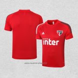 Camiseta de Entrenamiento Sao Paulo 2020-2021 Rojo